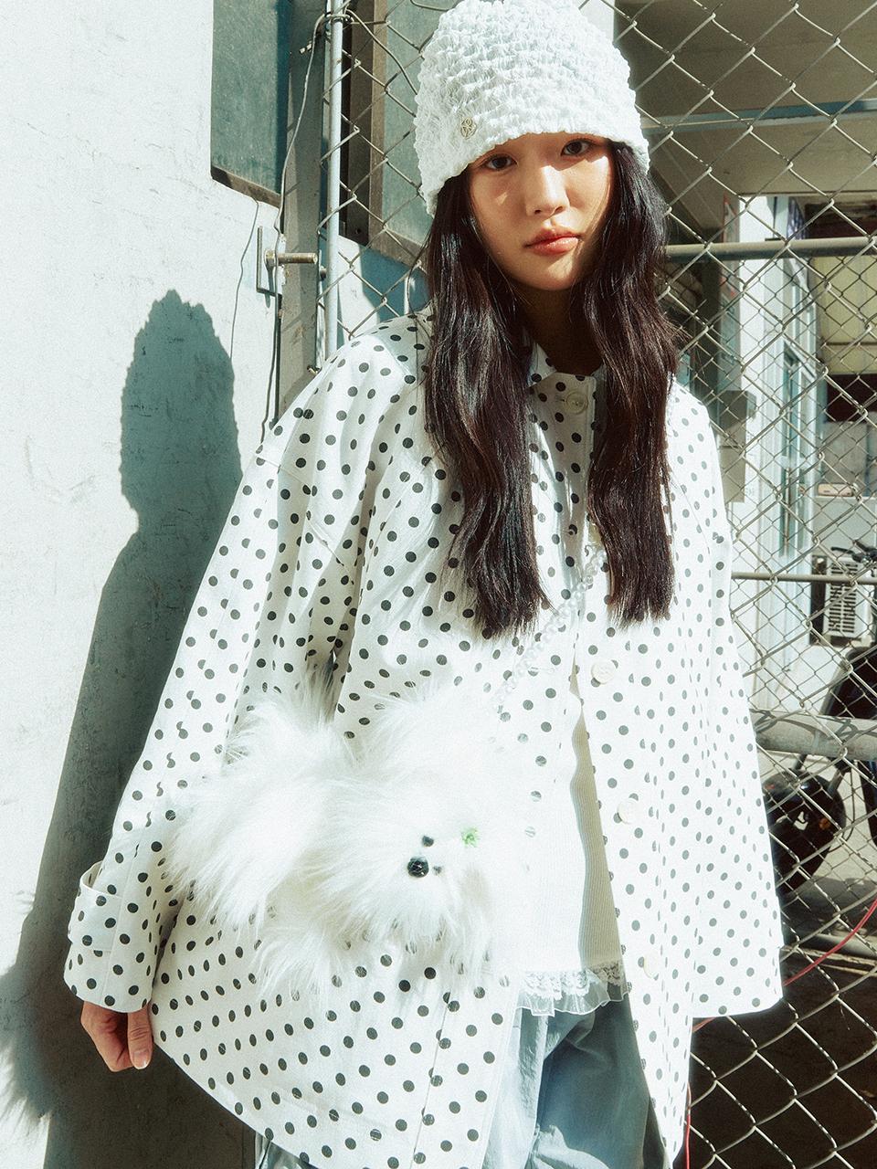 KOOKEESEE KOOKEESEE DOT Jacket (White)