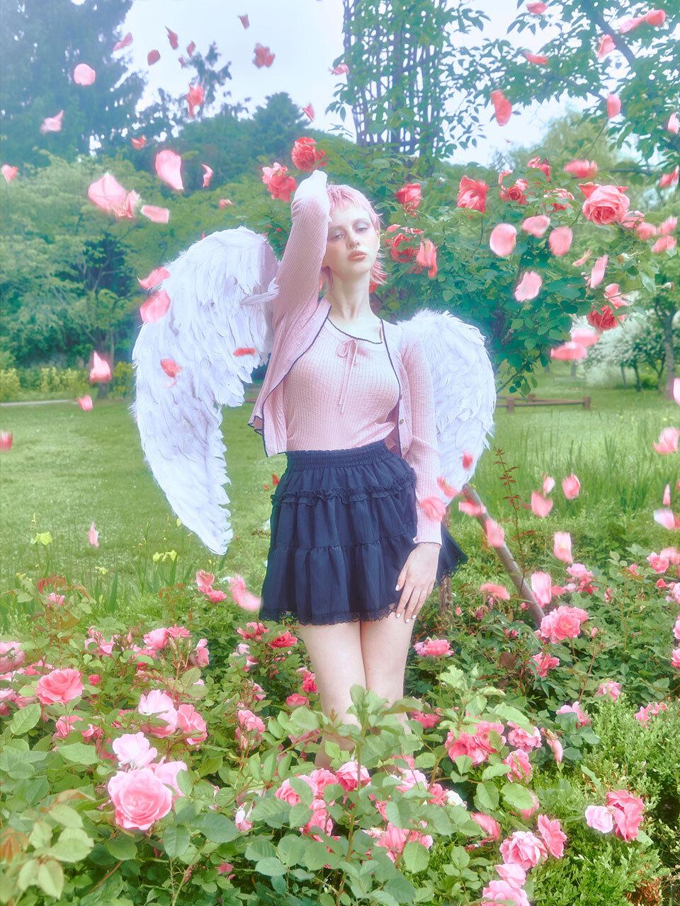 koolkitten Two Lace Point Mini Skirt