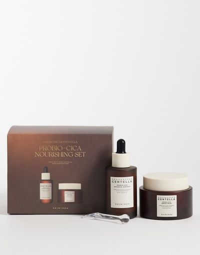 Korean Skincare SKIN1004 Madagascar Centella Probio-Cica Nourishing Gift- Set- Saving 11%-No color
