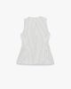 Koton Koton Button Detail Sleeveless Striped Vest - 4