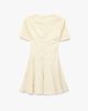 Koton Koton Floral Textured Mini Flared Dress - 4