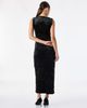 Koton Koton Velvet Midi Dress - 4