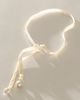 Kozakh Kozakh Bolo Bow Pearl Necklace - 1