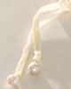 Kozakh Kozakh Bolo Bow Pearl Necklace - 2