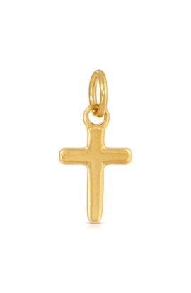 KOZAKH KOZAKH Minimalist Cross Charm