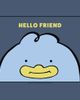 KPop Demon Hunters Juniors KPop Demon Hunters Hello Friend Duck Note Sweatshirt - 2
