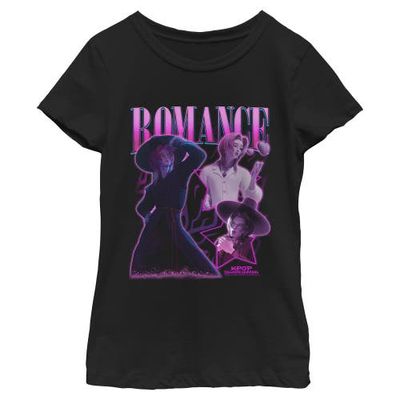 KPop Demon Hunters KPop Demon Hunters Girls' Romance Saja Collage Graphic Short Sleeve T-Shirt