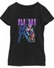 KPop Demon Hunters KPop Demon Hunters Girls' Rumi Super Star Logo Graphic Short Sleeve T-Shirt - 1