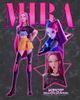 KPop Demon Hunters Mens KPop Demon Hunters Mira Super Star Logo T Shirt - 2