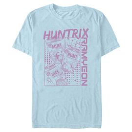 KPop Demon Hunters Men's KPop Demon Hunters Zoey Mira and Rumi Ramyeon Graphic T-Shirt