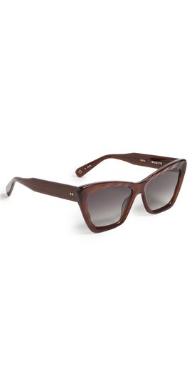 Krewe Krewe Brigitte Sunglasses Espresso One