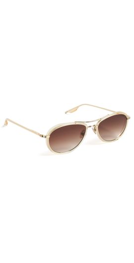 Krewe Krewe Dallas Sunglasses 12k Titanium/Champagne One
