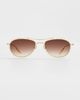 Krewe Krewe Dallas Sunglasses 12k Titanium/Champagne One - 2