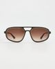 Krewe Krewe Jordan Sunglasses Bronze Metallic/12k One - 2