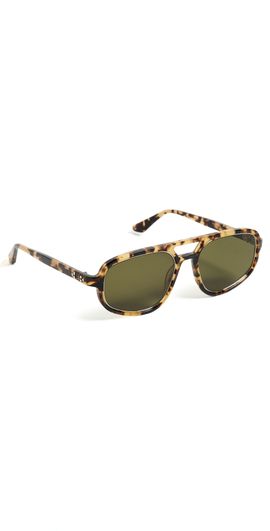 Krewe Krewe Jordan Sunglasses Nikko Tortoise/12k Polarized One