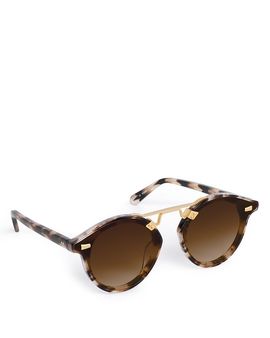 Krewe Krewe Round Sunglasses, 63mm