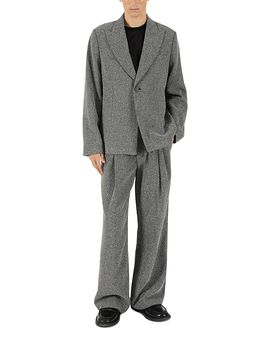 Krost Krost Blanc De Blanc Single Button Static Blazer