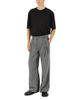 Krost Krost Blanc De Blanc Triple Pleated Static Trousers - 1