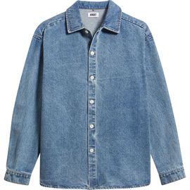 KROST KROST Oversize Cotton Denim Button-Up Shirt