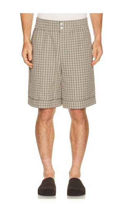 KROST KROST Plaid Short