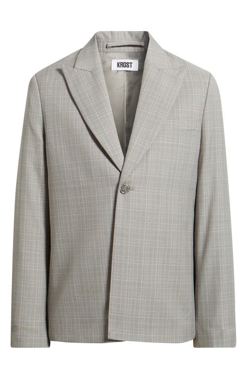KROST KROST Plaid Wool Blend Sport Coat