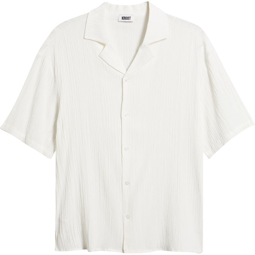 KROST KROST Textured Camp Shirt
