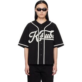 Ksubi Ksubi Black Outfield S/S Jersey Shirt