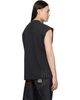 Ksubi Ksubi Black Touchdown Ekcess Cut Off Tank Top - 3