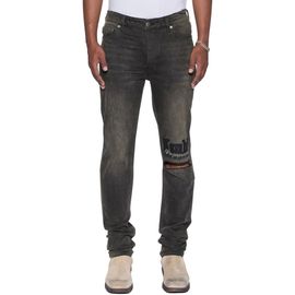 Ksubi Ksubi Chitch Graphite Racer Slim Fit Jeans