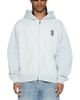 Ksubi Ksubi Effect Ekcess Zip Logo Graphic Hoodie - 1