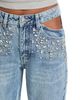 Ksubi Ksubi Frontier Soho Kulture Kry High Rise Straight Jeans in Denim - 5