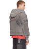 Ksubi Ksubi Gray Skool Halen Zip Hoodie - 3