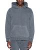 Ksubi Ksubi Luxe Biggie Cotton Charcoal Hoodie - 1