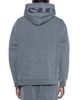 Ksubi Ksubi Luxe Biggie Cotton Charcoal Hoodie - 3