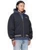 Ksubi Ksubi Navy MA-1 Bomber Jacket - 2