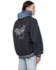 Ksubi Ksubi Navy MA-1 Bomber Jacket - 3