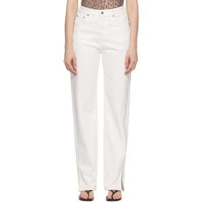 Ksubi Ksubi Off-White Playback Splits Jeans