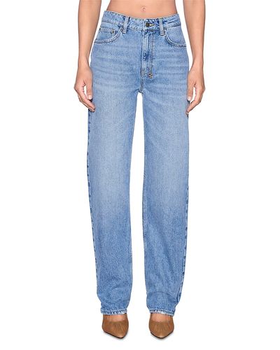 Ksubi Ksubi Playback 2.0 Horizon Mid Rise Straight Jeans in Denim