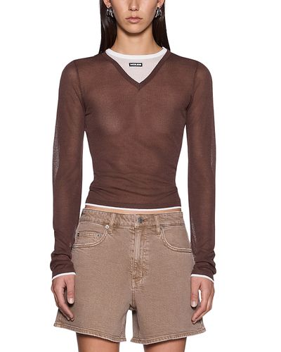 Ksubi Ksubi Sott Layered Long Sleeve Top