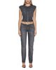 Ksubi Ksubi The Moss Glitch Low Rise Skinny Jeans in Grey - 2