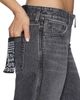 Ksubi Ksubi The Moss Glitch Low Rise Skinny Jeans in Grey - 4