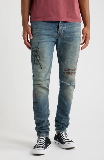 Ksubi Ksubi Van Winkle Billy Blue Skool Skinny Jeans