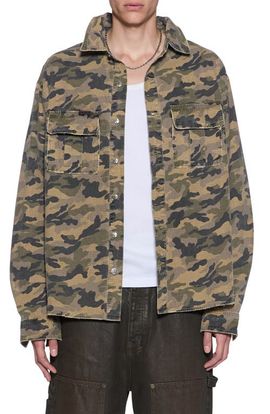 Ksubi Ksubi Vulture Camo Print Shirt