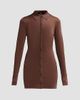 Ksubi Women's Devin Long-Sleeve Shirtdress - 1