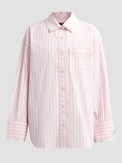 Ksubi Women's Higher Than Heaven Astra Striped Cotton Shirt