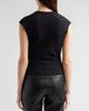 Ksubi Women's Higher Than Heaven Rivet Staple Logo Cap-Sleeve T-Shirt - 3