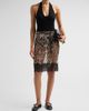 Ksubi Women's Mara Leopard Print Chiffon Skirt - 2