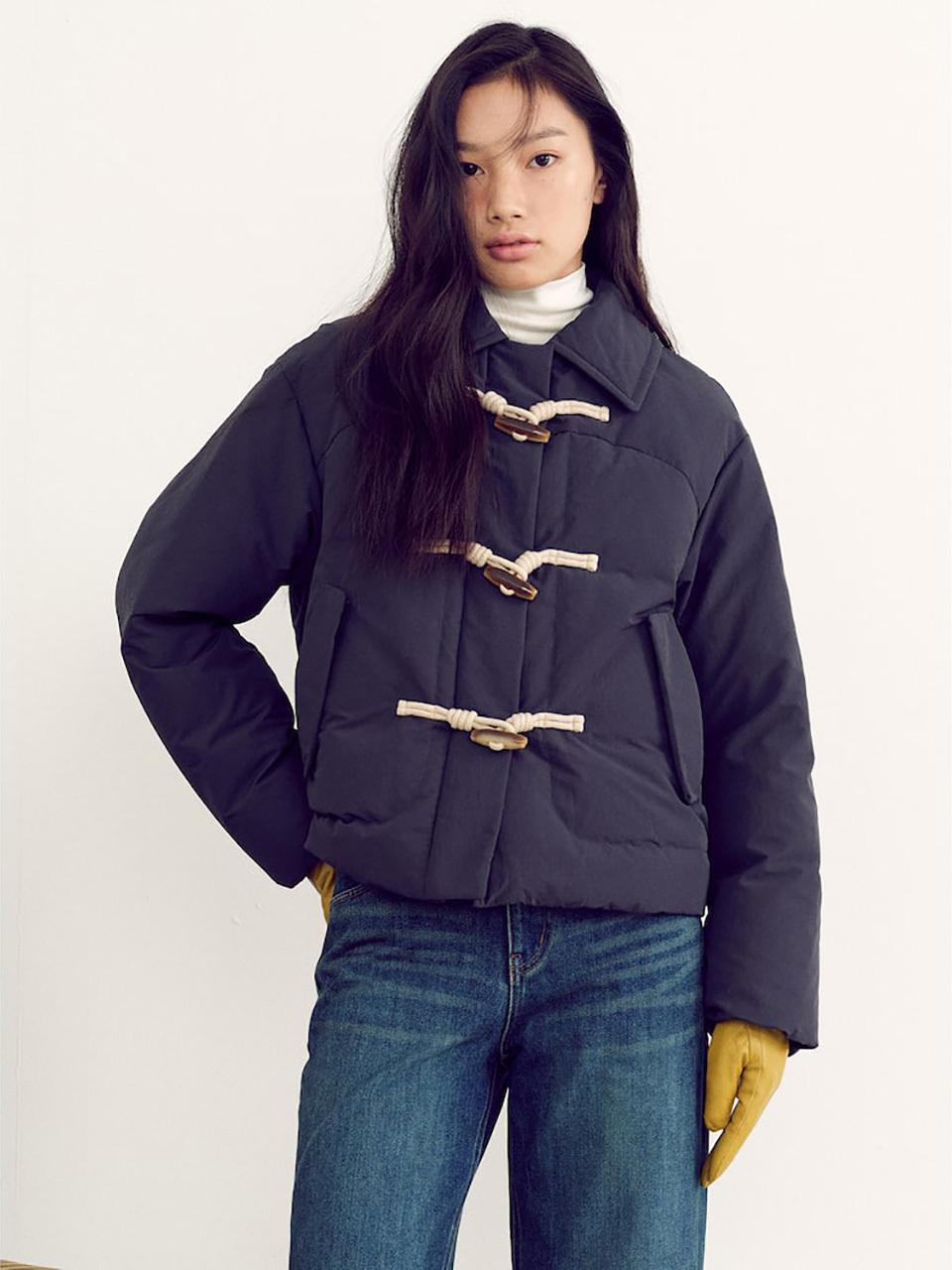 kuho plus Duffle Short Puffer Down - Navy