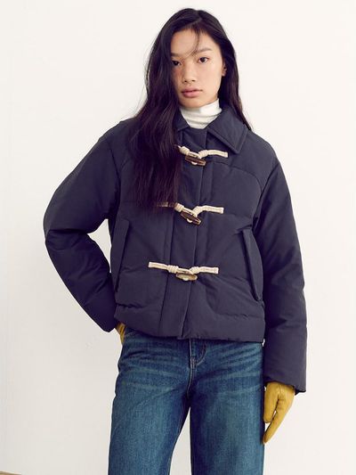 kuho plus Duffle Short Puffer Down - Navy