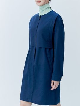 kuho plus Strap Detail Mini Dress (Navy)